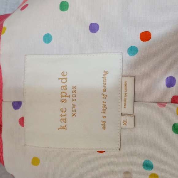 Kate Spade Pink Coat Sz XL - Picture 6 of 13